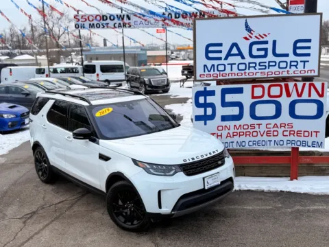 Photos of 2019 LAND ROVER DISCOVERY HSE LUXURY for sale in Hobart, IN at Eagle Motorsport Used Car Dealer Bad Credit Auto Finance Northwest Indiana