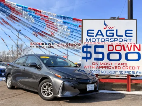 Gray 2017 TOYOTA PRIUS PRIME for sale in Hobart, IN