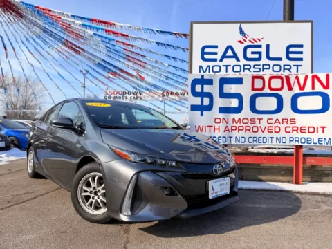 More photos of 2017 TOYOTA PRIUS PRIME at Eagle Motorsport Used Car Dealer Bad Credit Auto Finance Northwest Indiana, IN