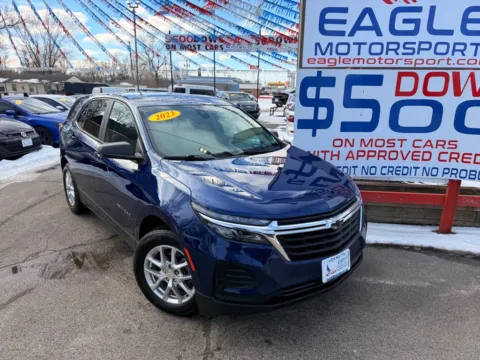 Another view of 2023 CHEVROLET EQUINOX LS for sale in Hobart, IN at Eagle Motorsport Used Car Dealer Bad Credit Auto Finance Northwest Indiana