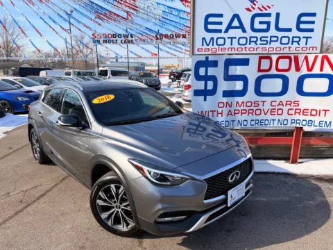 Another view of 2017 INFINITI QX30 BASE for sale in Hobart, IN at Eagle Motorsport Used Car Dealer Bad Credit Auto Finance Northwest Indiana