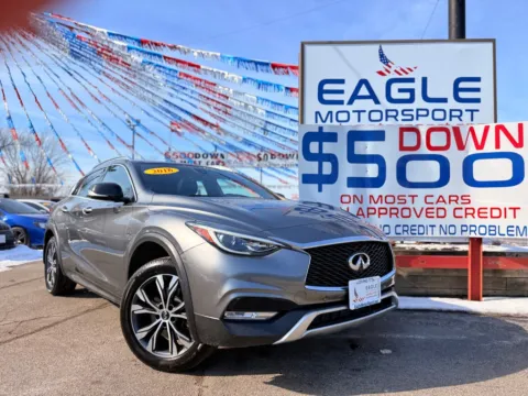 More photos of 2017 INFINITI QX30 BASE at Eagle Motorsport Used Car Dealer Bad Credit Auto Finance Northwest Indiana, IN