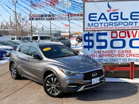 Photos of 2017 INFINITI QX30 BASE for sale in Hobart, IN at Eagle Motorsport Used Car Dealer Bad Credit Auto Finance Northwest Indiana