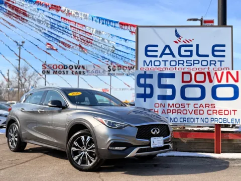 Gray 2017 INFINITI QX30 BASE for sale in Hobart, IN