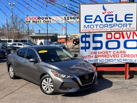 Photos of 2021 NISSAN SENTRA S for sale in Hobart, IN at Eagle Motorsport Used Car Dealer Bad Credit Auto Finance Northwest Indiana