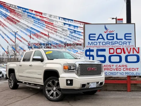 Photos of 2015 GMC SIERRA 1500 DENALI for sale in Hobart, IN at Eagle Motorsport Used Car Dealer Bad Credit Auto Finance Northwest Indiana
