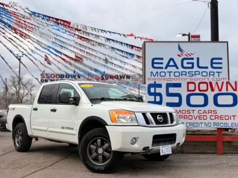 White 2014 NISSAN TITAN S for sale in Hobart, IN