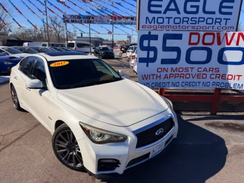 Another view of 2017 INFINITI Q50 RED SPORT 400 for sale in Hobart, IN at Eagle Motorsport Used Car Dealer Bad Credit Auto Finance Northwest Indiana