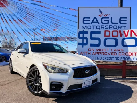 More photos of 2017 INFINITI Q50 RED SPORT 400 at Eagle Motorsport Used Car Dealer Bad Credit Auto Finance Northwest Indiana, IN