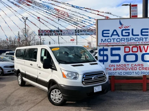 Photos of 2019 FORD TRANSIT 350 XLT for sale in Hobart, IN at Eagle Motorsport Used Car Dealer Bad Credit Auto Finance Northwest Indiana