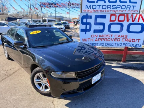 Another view of 2022 DODGE CHARGER SXT for sale in Hobart, IN at Eagle Motorsport Used Car Dealer Bad Credit Auto Finance Northwest Indiana