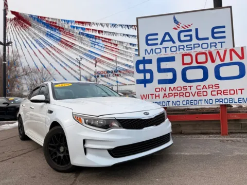 More photos of 2016 KIA OPTIMA LX at Eagle Motorsport Used Car Dealer Bad Credit Auto Finance Northwest Indiana, IN