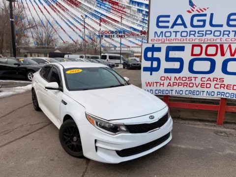 Another view of 2016 KIA OPTIMA LX for sale in Hobart, IN at Eagle Motorsport Used Car Dealer Bad Credit Auto Finance Northwest Indiana