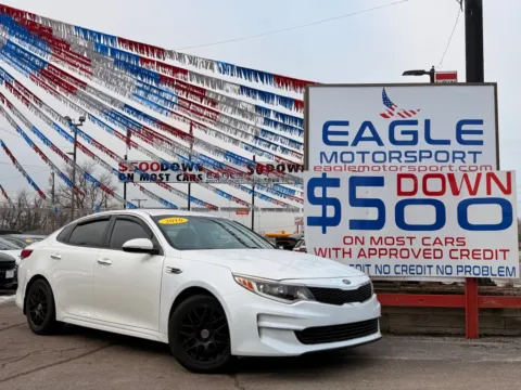 White 2016 KIA OPTIMA LX for sale in Hobart, IN