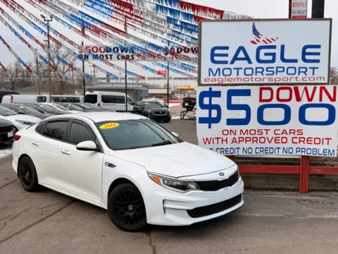 Photos of 2016 KIA OPTIMA LX for sale in Hobart, IN at Eagle Motorsport Used Car Dealer Bad Credit Auto Finance Northwest Indiana