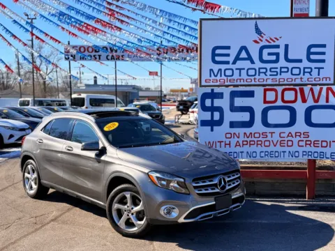 Photos of 2020 MERCEDES-BENZ GLA 250 4MATIC for sale in Hobart, IN at Eagle Motorsport Used Car Dealer Bad Credit Auto Finance Northwest Indiana