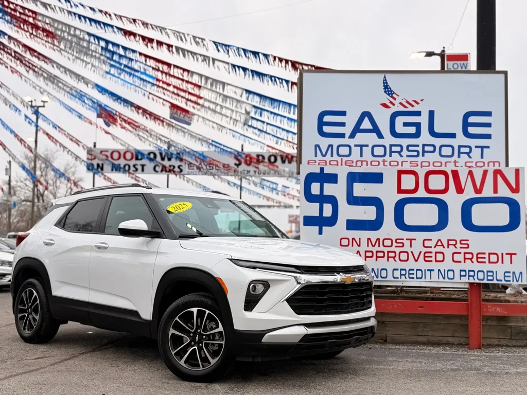 White 2025 CHEVROLET TRAILBLAZER LT for sale in Hobart, IN