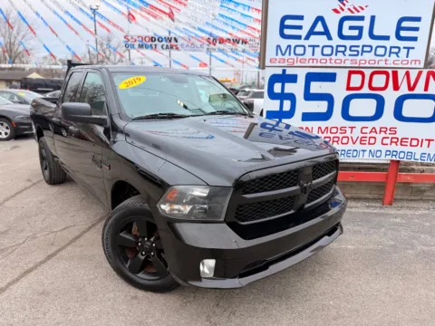 Another view of 2019 RAM 1500 CLASSIC TRADESMAN for sale in Hobart, IN at Eagle Motorsport Used Car Dealer Bad Credit Auto Finance Northwest Indiana