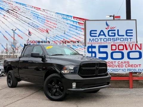 Black 2019 RAM 1500 CLASSIC TRADESMAN for sale in Hobart, IN