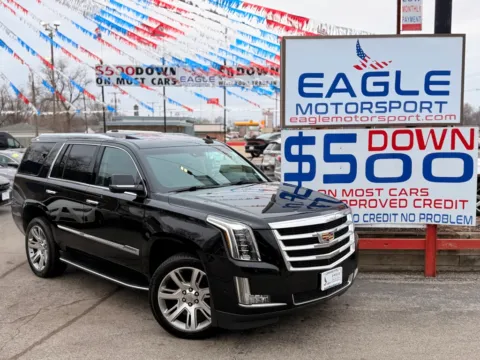 Photos of 2017 CADILLAC ESCALADE LUXURY for sale in Hobart, IN at Eagle Motorsport Used Car Dealer Bad Credit Auto Finance Northwest Indiana