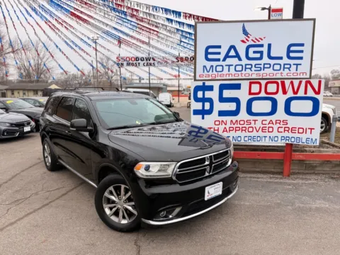 Another view of 2015 DODGE DURANGO LIMITED for sale in Hobart, IN at Eagle Motorsport Used Car Dealer Bad Credit Auto Finance Northwest Indiana