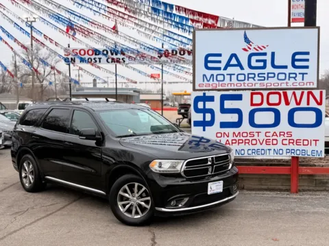 Photos of 2015 DODGE DURANGO LIMITED for sale in Hobart, IN at Eagle Motorsport Used Car Dealer Bad Credit Auto Finance Northwest Indiana