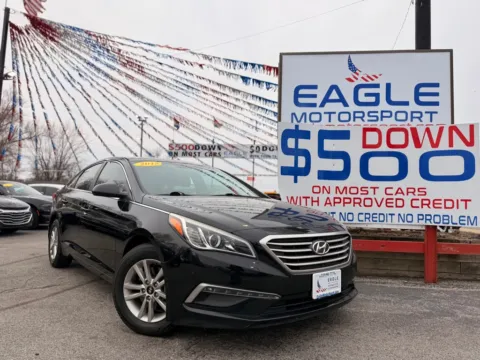 More photos of 2015 HYUNDAI SONATA SE at Eagle Motorsport Used Car Dealer Bad Credit Auto Finance Northwest Indiana, IN