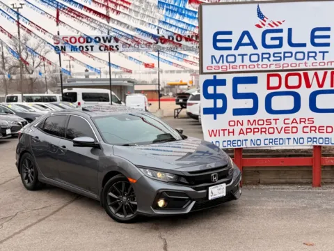 Photos of 2021 HONDA CIVIC EX for sale in Hobart, IN at Eagle Motorsport Used Car Dealer Bad Credit Auto Finance Northwest Indiana