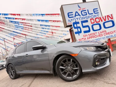 More photos of 2021 HONDA CIVIC EX at Eagle Motorsport Used Car Dealer Bad Credit Auto Finance Northwest Indiana, IN