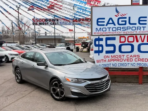 Photos of 2023 CHEVROLET MALIBU LT for sale in Hobart, IN at Eagle Motorsport Used Car Dealer Bad Credit Auto Finance Northwest Indiana