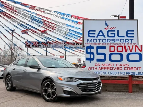 Gray 2023 CHEVROLET MALIBU LT for sale in Hobart, IN