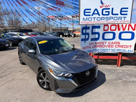 Another view of 2023 NISSAN SENTRA SV for sale in Hobart, IN at Eagle Motorsport Used Car Dealer Bad Credit Auto Finance Northwest Indiana