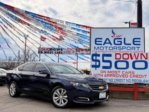 Blue 2019 CHEVROLET IMPALA LT for sale in Hobart, IN