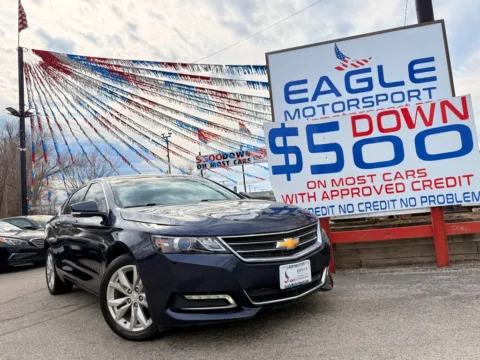 Another view of 2019 CHEVROLET IMPALA LT for sale in Hobart, IN at Eagle Motorsport Used Car Dealer Bad Credit Auto Finance Northwest Indiana