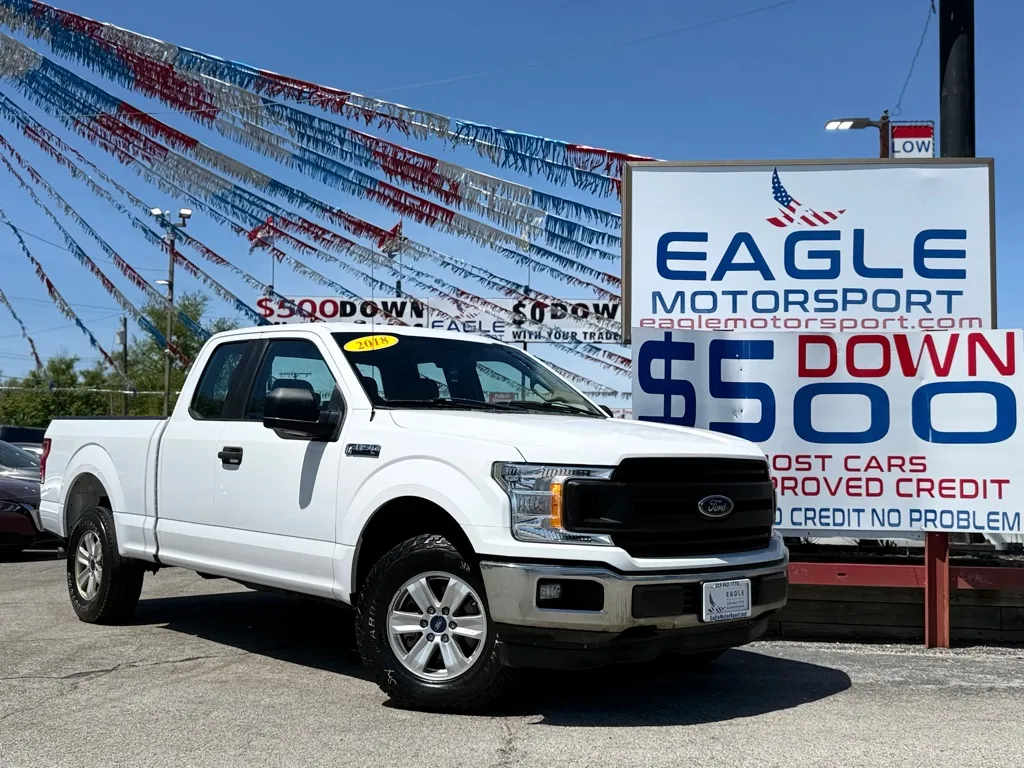 2018 FORD F-150 SUPER CAB for sale in Hobart, IN