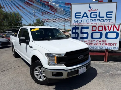 Another view of 2018 FORD F-150 SUPER CAB for sale in Hobart, IN at Eagle Motorsport Used Car Dealer Bad Credit Auto Finance Northwest Indiana