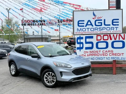 Photos of 2022 FORD ESCAPE SE for sale in Hobart, IN at Eagle Motorsport Used Car Dealer Bad Credit Auto Finance Northwest Indiana