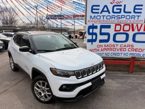 Another view of 2025 JEEP COMPASS LIMITED for sale in Hobart, IN at Eagle Motorsport Used Car Dealer Bad Credit Auto Finance Northwest Indiana