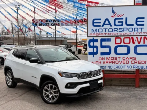 Photos of 2025 JEEP COMPASS LIMITED for sale in Hobart, IN at Eagle Motorsport Used Car Dealer Bad Credit Auto Finance Northwest Indiana