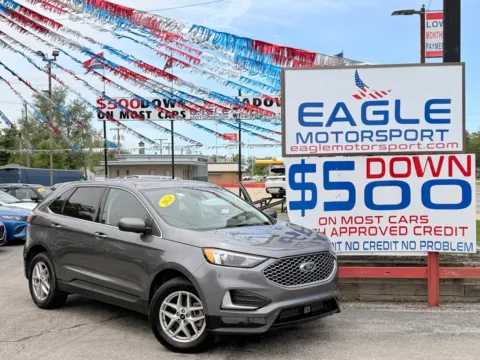 Photos of 2024 FORD EDGE SEL for sale in Hobart, IN at Eagle Motorsport Used Car Dealer Bad Credit Auto Finance Northwest Indiana