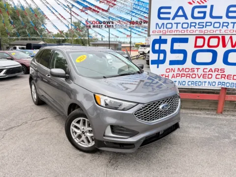 Another view of 2024 FORD EDGE SEL for sale in Hobart, IN at Eagle Motorsport Used Car Dealer Bad Credit Auto Finance Northwest Indiana