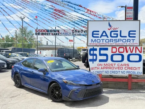 Photos of 2025 TOYOTA CAMRY XSE for sale in Hobart, IN at Eagle Motorsport Used Car Dealer Bad Credit Auto Finance Northwest Indiana