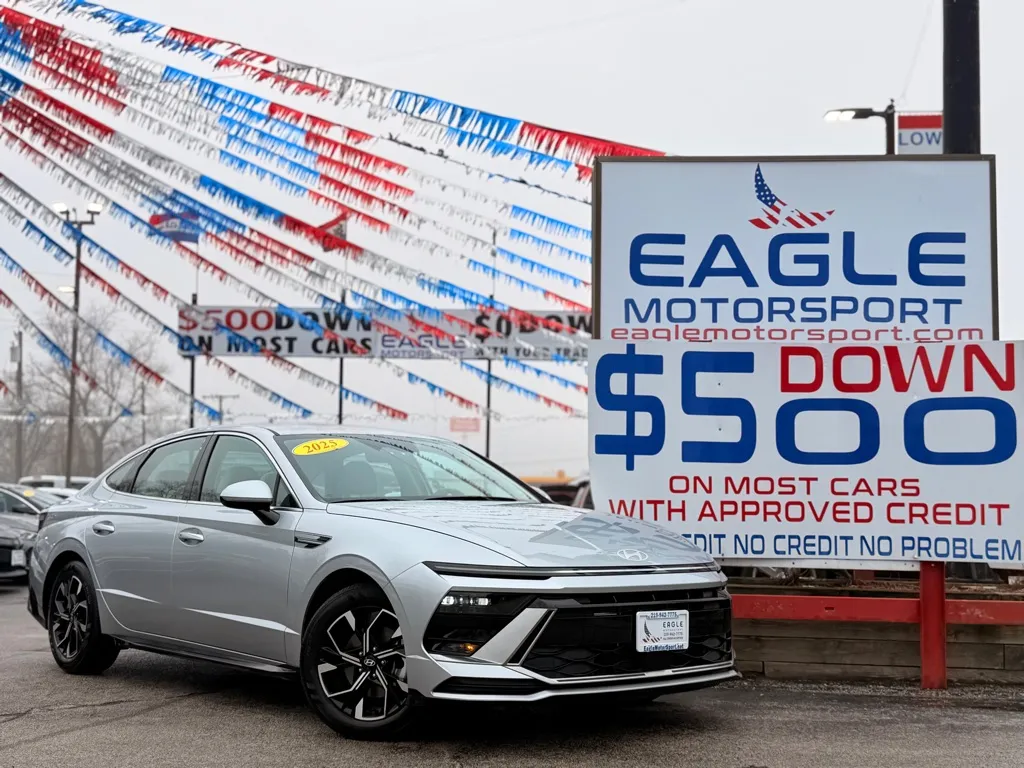 Silver 2025 HYUNDAI SONATA SEL for sale in Hobart, IN