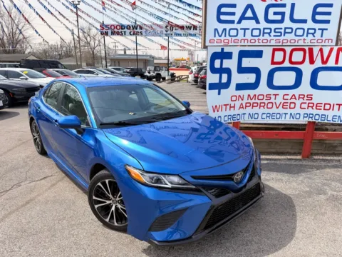 Another view of 2020 TOYOTA CAMRY SE for sale in Hobart, IN at Eagle Motorsport Used Car Dealer Bad Credit Auto Finance Northwest Indiana