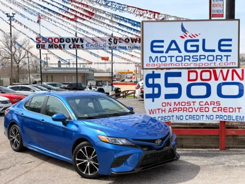 Photos of 2020 TOYOTA CAMRY SE for sale in Hobart, IN at Eagle Motorsport Used Car Dealer Bad Credit Auto Finance Northwest Indiana