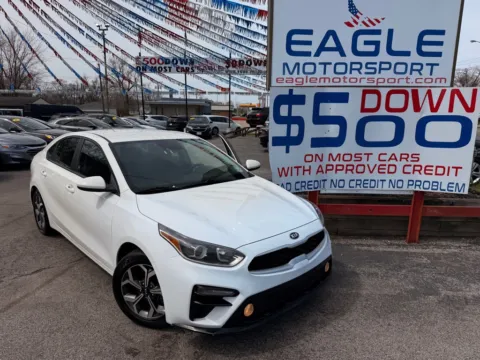 Another view of 2021 KIA FORTE FE for sale in Hobart, IN at Eagle Motorsport Used Car Dealer Bad Credit Auto Finance Northwest Indiana