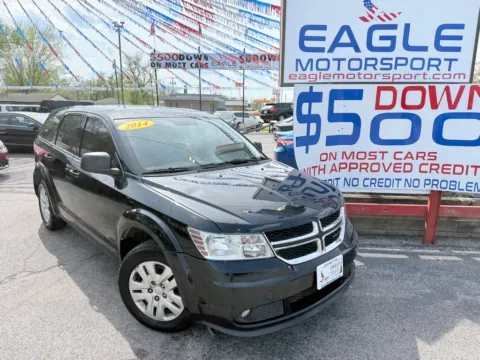 Another view of 2014 DODGE JOURNEY SE for sale in Hobart, IN at Eagle Motorsport Used Car Dealer Bad Credit Auto Finance Northwest Indiana