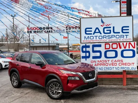 Photos of 2023 NISSAN ROGUE S for sale in Hobart, IN at Eagle Motorsport Used Car Dealer Bad Credit Auto Finance Northwest Indiana