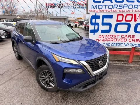 Another view of 2021 NISSAN ROGUE S for sale in Hobart, IN at Eagle Motorsport Used Car Dealer Bad Credit Auto Finance Northwest Indiana