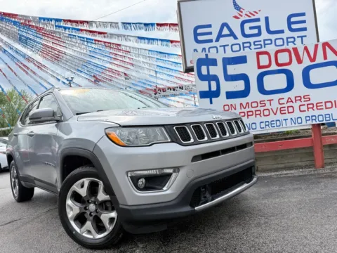 Another view of 2021 JEEP COMPASS LIMITED for sale in Hobart, IN at Eagle Motorsport Used Car Dealer Bad Credit Auto Finance Northwest Indiana